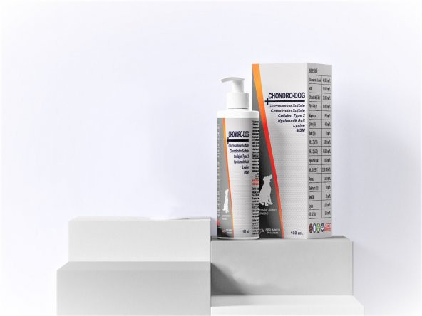 Chondro-Dog Köpek Eklem Güçlendirici Glukozamin Kondroitin 100 ML