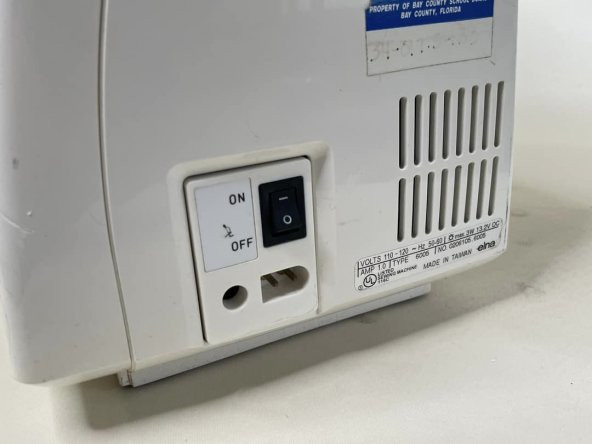 Elna Heirloom Edition 6005 Dikiş Makinesi 110V 2.El (G-15) - Resim 10