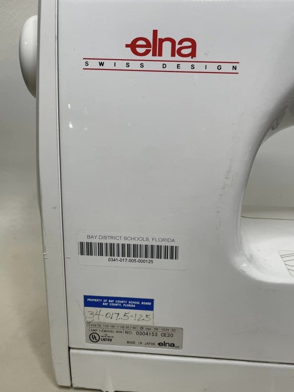 Elna EnVision CE20 Dikiş Makinesi 110V 2.El (G-20) - Resim 6