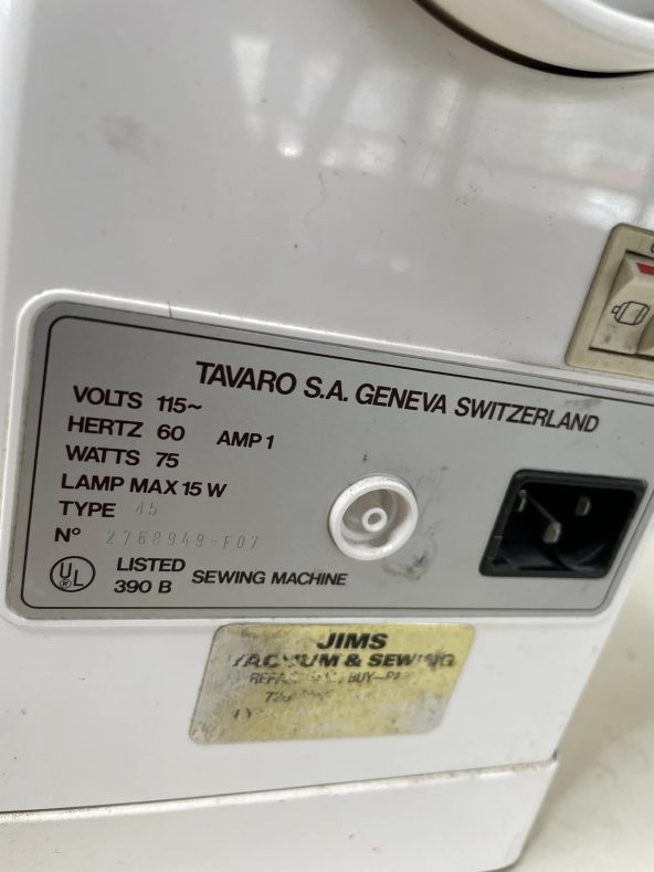 Elna Jubile Dikiş Makinesi 110V 2.El (G-22) - Resim 10