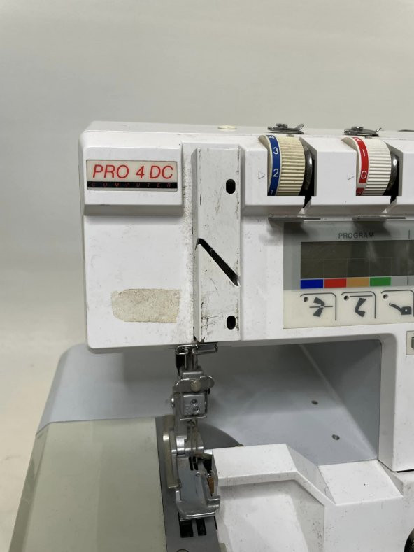 Elna Lock Pro 4 DC Overlok Makinesi 110V 2.El (G-36) - Resim 3