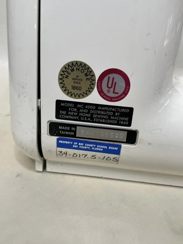 New Home Janome MC4000 Dikiş Makinesi 110V 2.El (G-48) - Resim 11