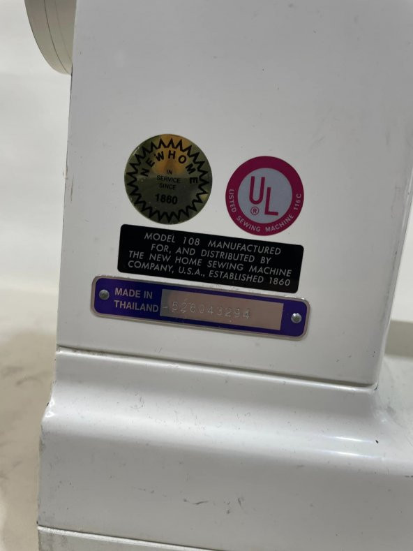 New Home Janome 108 Dikiş Makinesi 110V 2.El (G-58) - 11