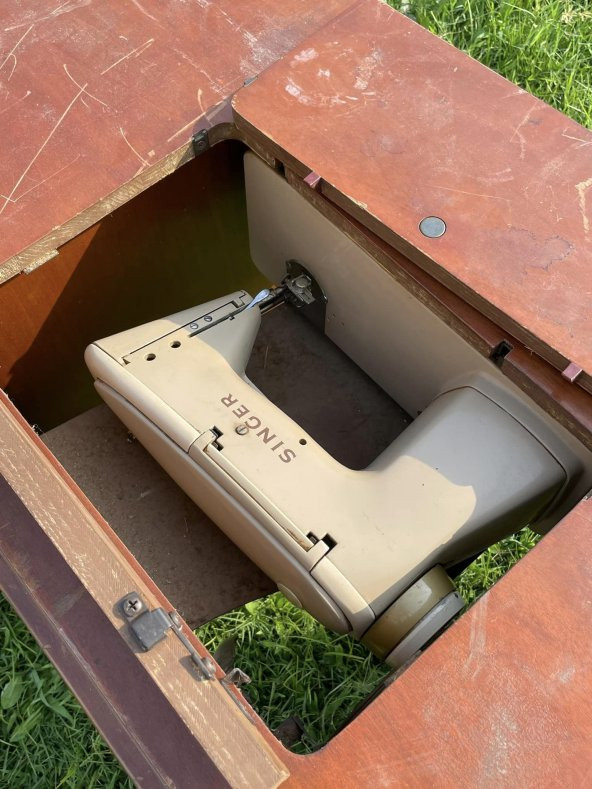 Singer 500A Masalı Dikiş Makinesi 110V 2.El (G-63) - 8