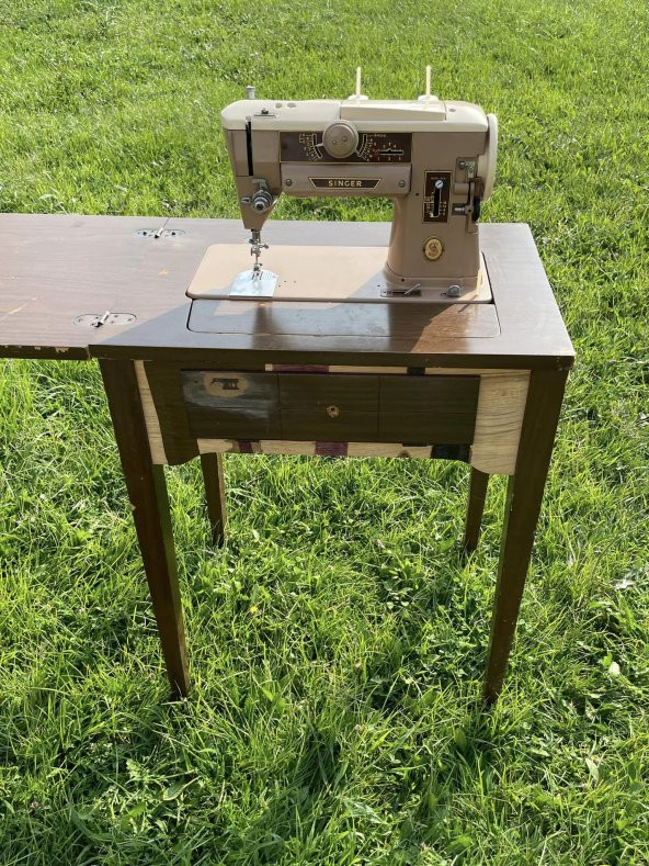 Singer 401A Masalı Dikiş Makinesi 110V 2.El (G-64) ürün görseli
