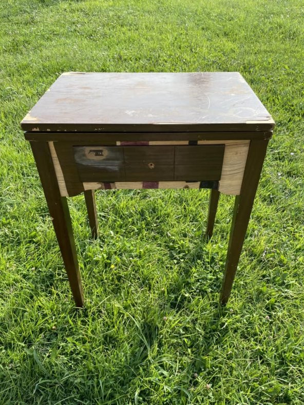 Singer 401A Masalı Dikiş Makinesi 110V 2.El (G-64) - Resim 3