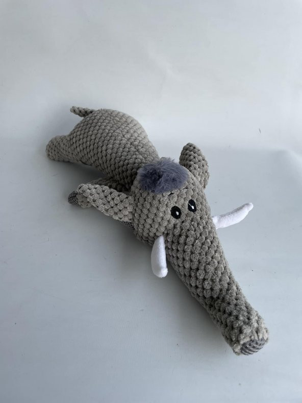 Evcil Hayvan Diş Kaşıma Çiğneme Fil Peluş Oyuncak - 3