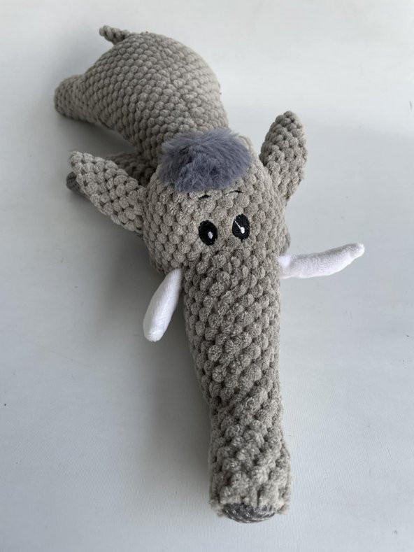 Evcil Hayvan Diş Kaşıma Çiğneme Fil Peluş Oyuncak - 4