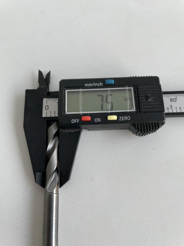 Delikli Karbür Matkap Ucu 7,5mm S16 1 Adet - 5