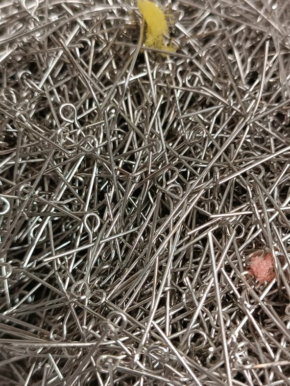 Nikel Kaplama Halkalı Takı Çivisi 1 Kg 35mm - 3