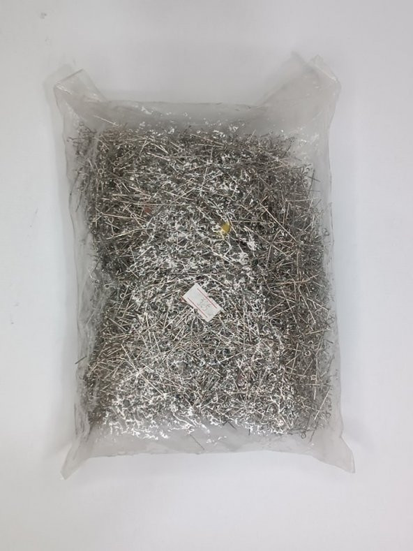 Nikel Kaplama Halkalı Takı Çivisi 1 Kg 35mm - 5