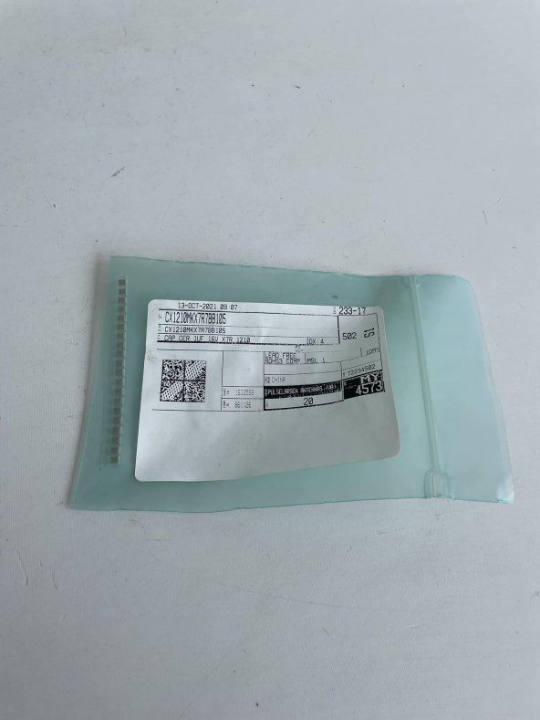 Pulse Electronics CX1210MKX7R7BB105 Seramik Kapasitör 20 Adet - Resim 3