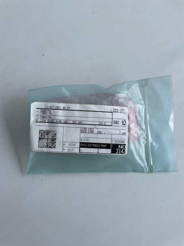 Pulse Electronics PB0027NL Akım Transformatörü 2 Adet - 3