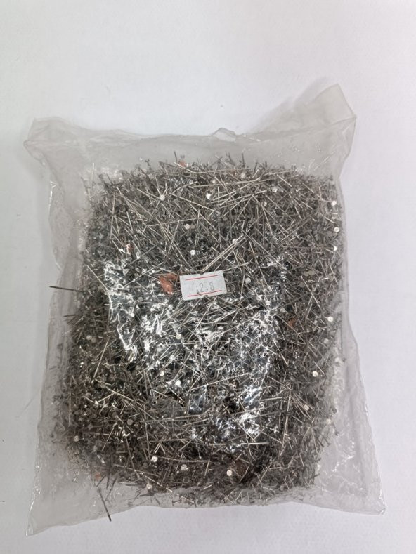 Nikel Kaplama Düz Takı Çivisi 1Kg 28mm - 5