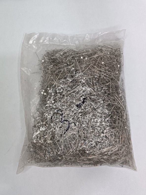 Nikel Kaplama Düz Takı Çivisi 1Kg 30mm - 5