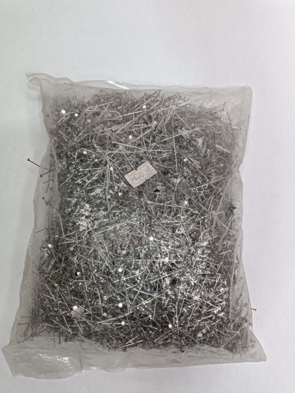 Nikel Kaplama Düz Takı Çivisi 1Kg 40mm - 5