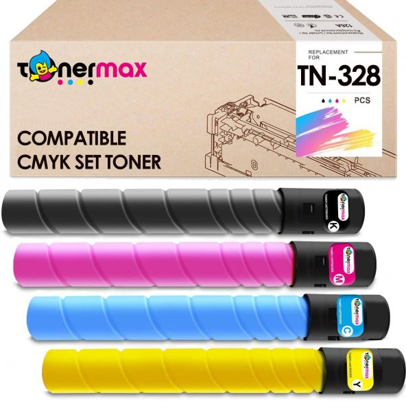 Develop TN-328 Muadil Toner Set / İneo + 250İ, 300İ, 360İ - 1