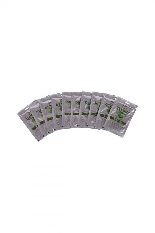 Detoks Aloe Vera Maske 24 Adet - 3