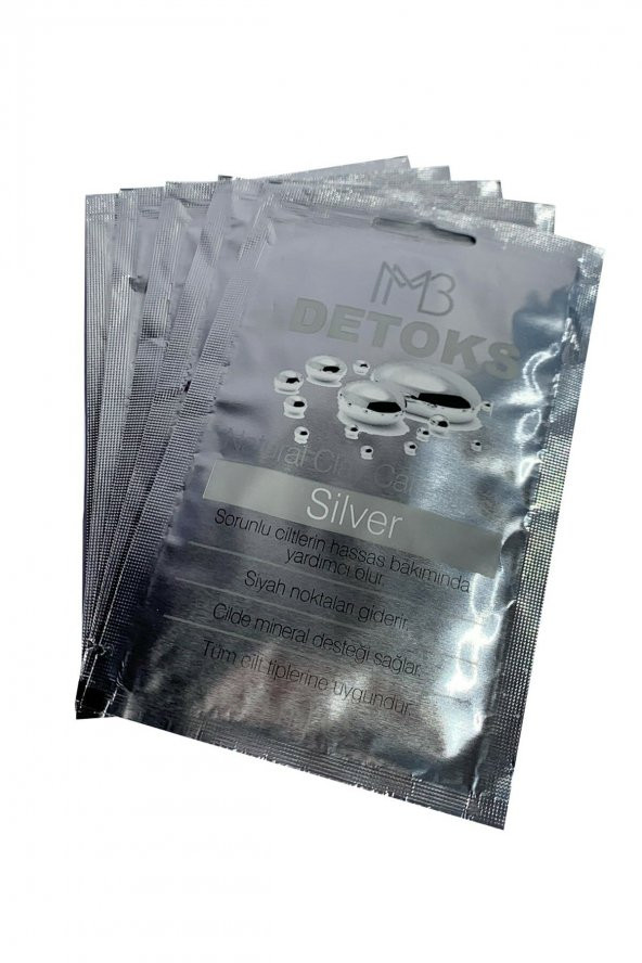 Silver Kil Maske 10 Adet - 3