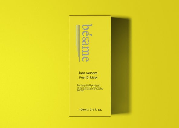 Besame Soyulabilir Arı Yüz Maskesi - Bee Venom Peel Of Mask 100 ML - 6