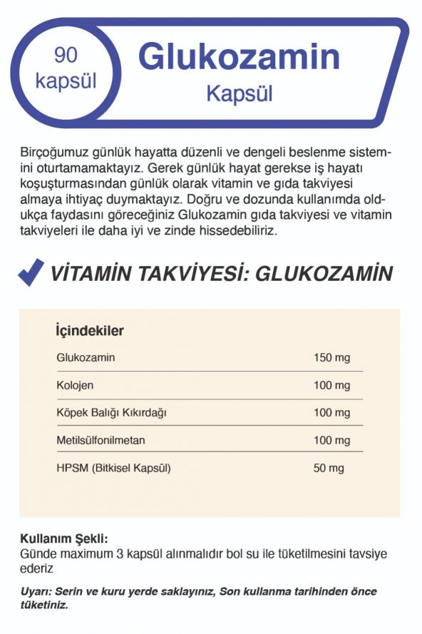 Glukozamin Kapsül - 4