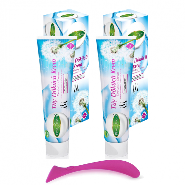 2 Adet Tüy Dökücü Krem Bacak ve Vücut Bölgesi İçin Tüm Cilt Tipleri