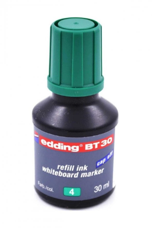 BT30 Whiteboard Marker Ink Yazı Tahtası Kalemi Mürekkebi 30 ml. YEŞİL
