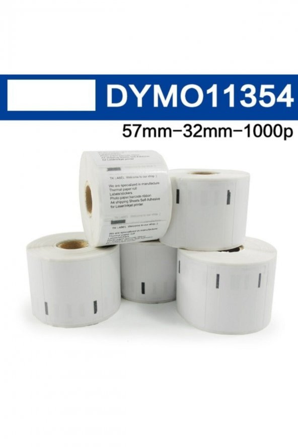 Prıntpen Dymo Lw Labelwriter 11354 1000 Etiket 57mmx32mm