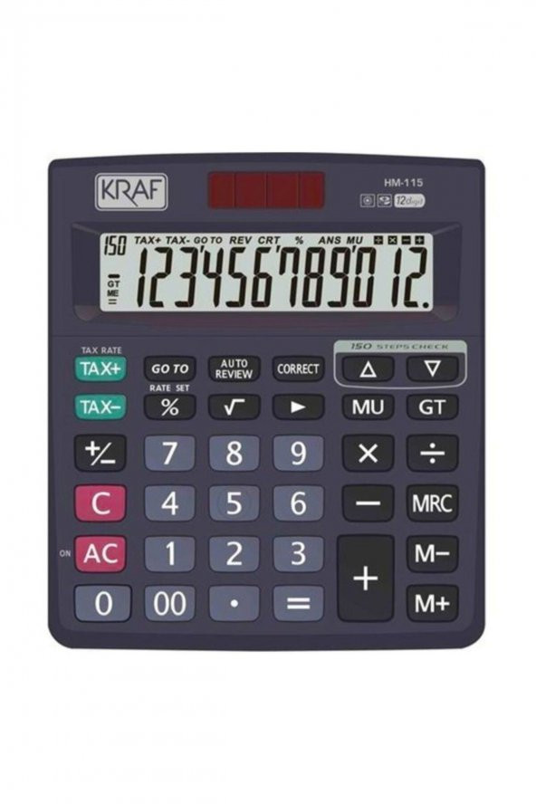 Masaüstü Hesap Makinesi 12 Hane Hm-115