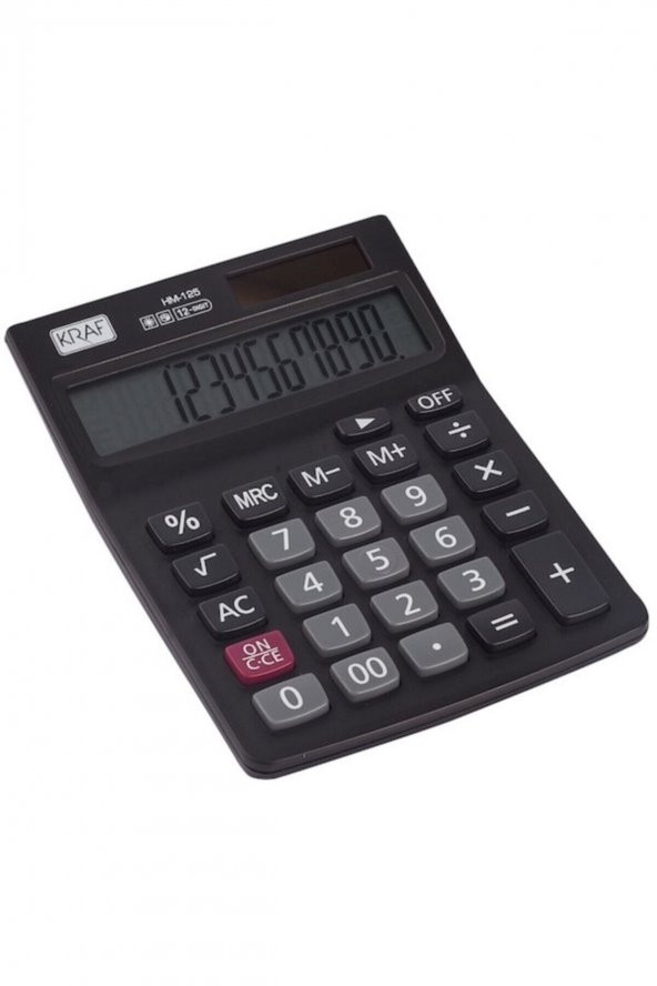 Kraf Hesap Makinesi Masaüstü 12 Hane Hm-125 - 2