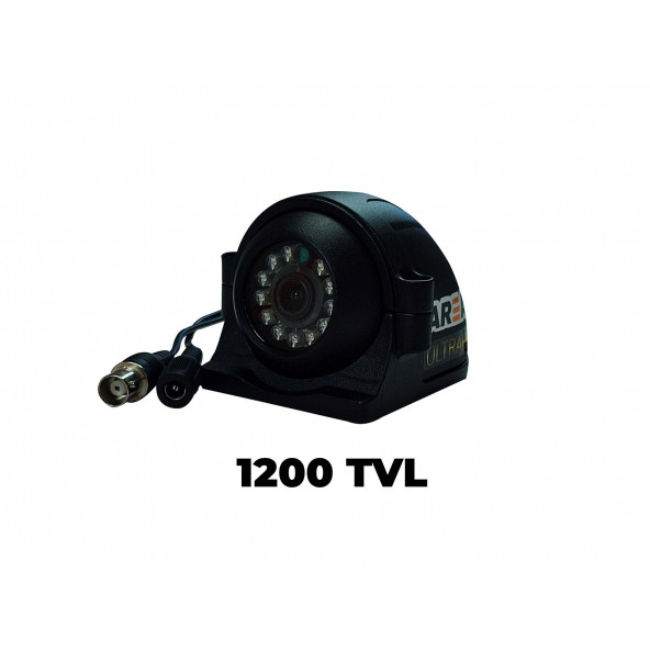 1200 TVL Yan Görüş 12 LEDli Araç Kamerası - NetGörüş