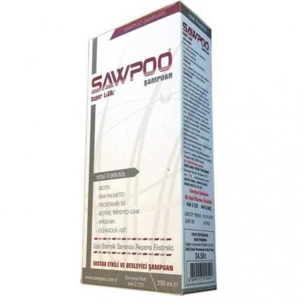 Sawpoo Şampuan 250 ml