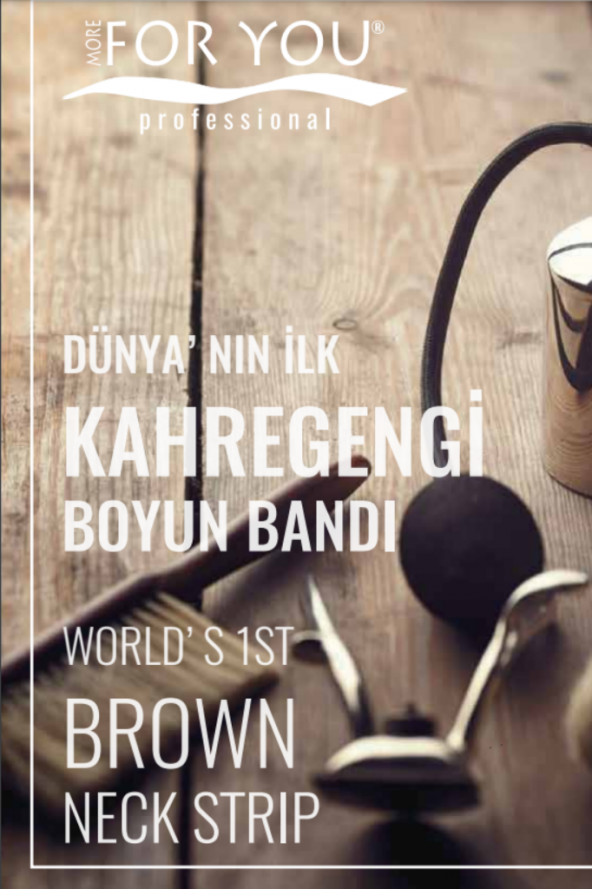 More For You Kraft Barber Boyun Bandı 5li Paket (100 Adet) - 2