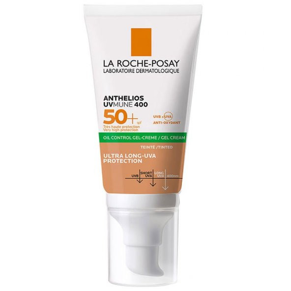 La Roche Posay Anthelios Dry Touch Gel-Cream Tinted SPF50 50 ml Renkli