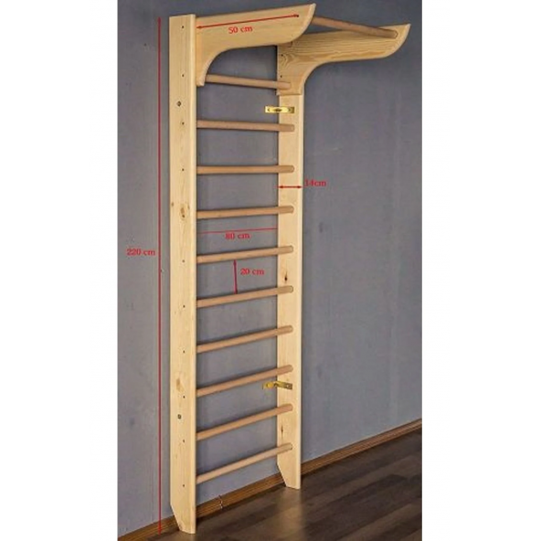 İsveç Akrobatik Tırmanma Duvarı, Fitness Egzersiz Yoga Pilates, Barfisk Barı - 3