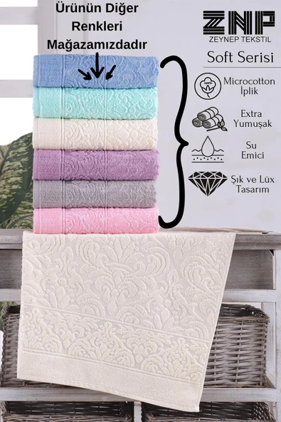 Soft | 2'li 50x90 Cm El&yüz Havlu Seti - 9