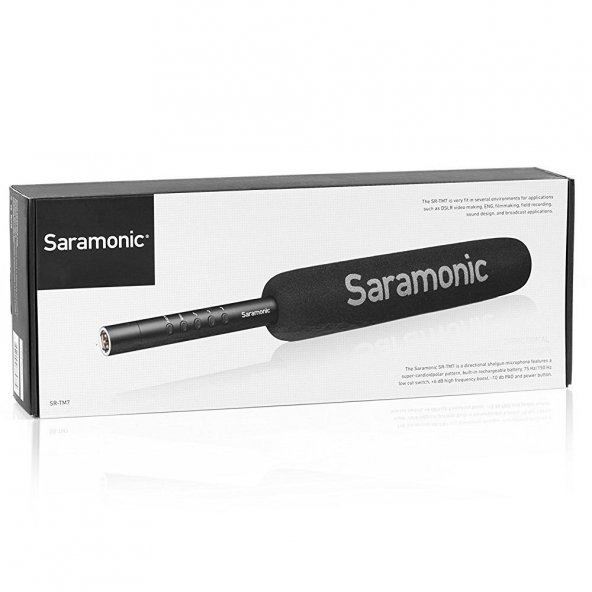 Saramonic SR-TM7 Supercardioid Broadcast XLR Shotgun Condenser Microphone