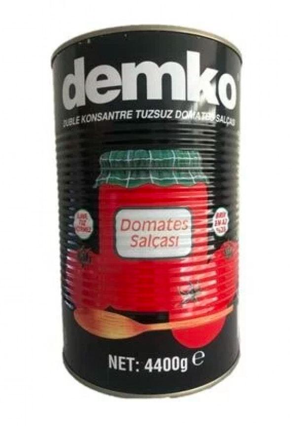 Demko Domates Salçası Teneke 4400 G