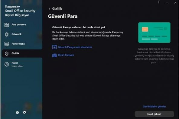 Kaspersky Small Office Security ( 1 Server | 10 PC | 10 MD | 10 VPN - 3 Yıl ) - 2