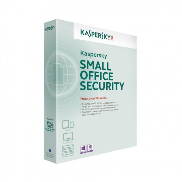 Kaspersky Small Office Security ( 1 Server | 5 PC | 5 MD | 5 VPN - 1 Yıl )