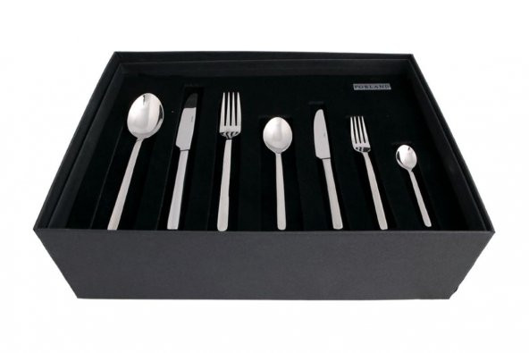 Porland Toledo Çatal Kaşık Bıçak Takımı 84 Parça 04FST002276 - 2