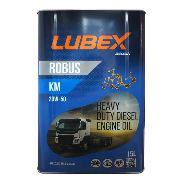 Lubex Robus Km 20W-50 15 Lt Mineral Dizel Motor Yağı