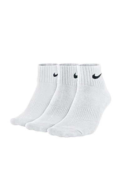 Nike Lightweight Quarter SX4706-101 Unisex Çorap