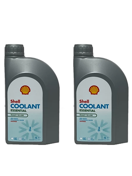 Shell Coolant Essential 4 Mevsimlik Mavi Antifriz 1 Litre 2 Adet ürün görseli