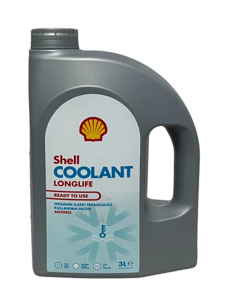 Shell Coolant Longlife 4 Mevsimlik Kırmızı Antifriz 3+1 Litre - 3