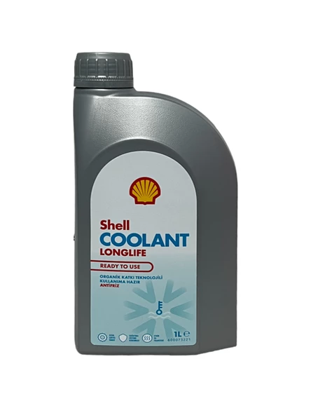 Shell Coolant Longlife 4 Mevsimlik Kırmızı Antifriz 1 Litre