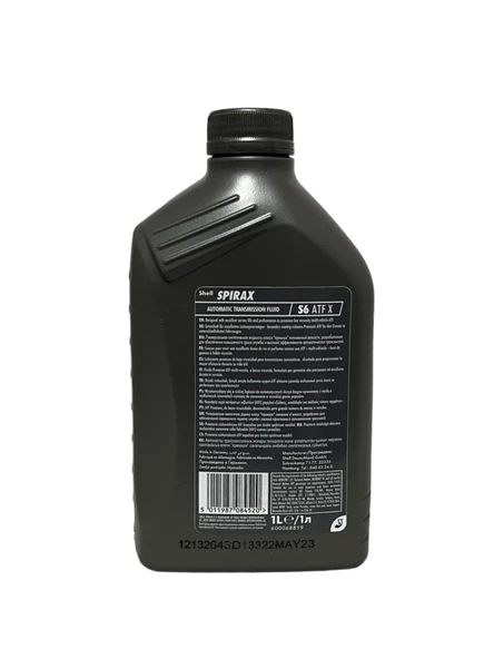 Shell Sprirax S6 ATF X Otomatik Şanzıman Yağı 1 Litre - 3