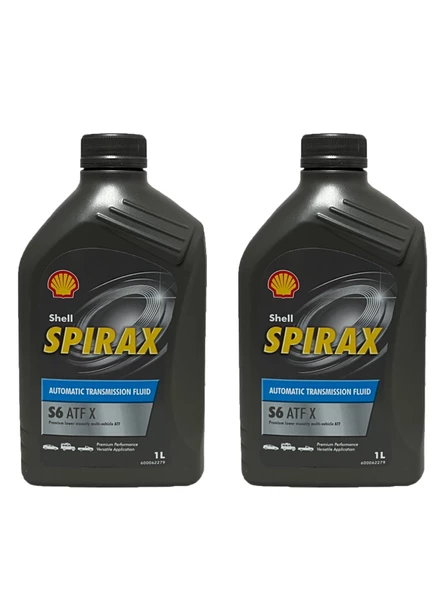 Shell Sprirax S6 ATF X Otomatik Şanzıman Yağı 1 Litre 2 Adet