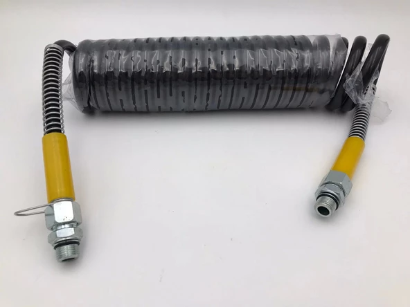 DORSE HORTUMU 8 X 12 MM 5.5 MT SİYAH UÇLARI SARI M22X1.5 REKORLU - 5