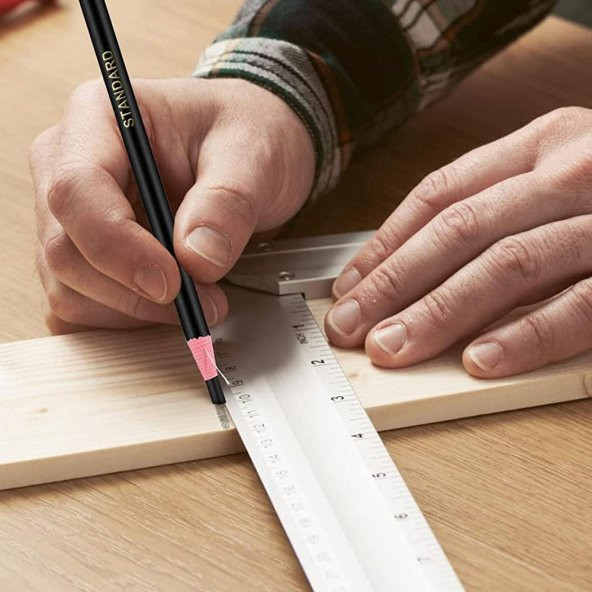 Ekoset Standart China Marker İpli İşaretleme Kalemi Sarı 24 Adet - 5